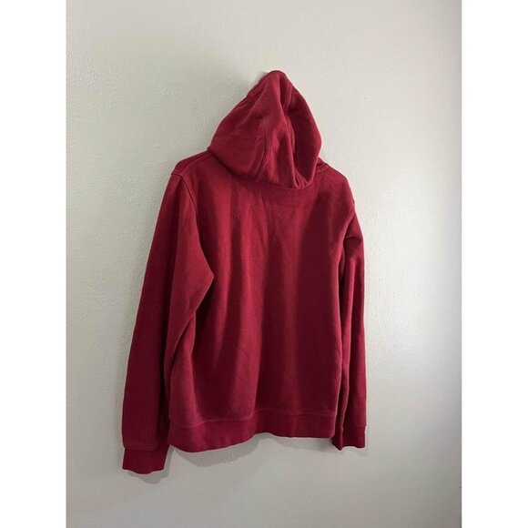 Nike Burgundy Mens Hoodie With Pockets Size Small - Picture 9 of 9